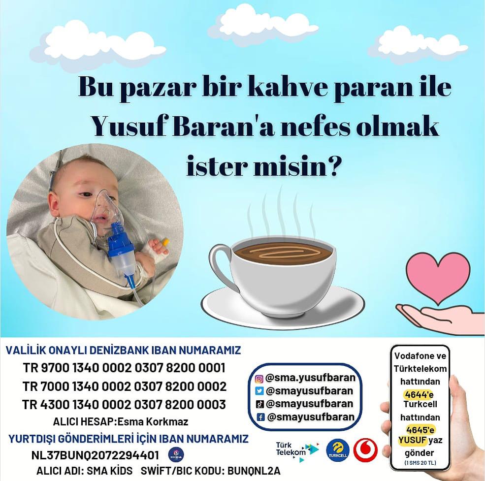 @Aminecanoglu1 @smayusufbaran yaşamak istiyor. Hadi bugün bir kahve paranızı paylaşın ❤️
#isvec #pazar #sabahnamazi #yargı 
#BBTitans2023 #Kuran