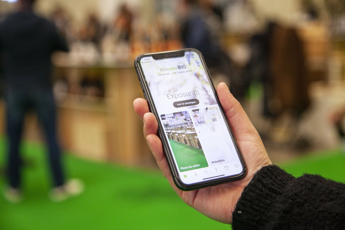 Téléchargez dès maintenant l'appli #MillésimeBIO et découvrez toutes ses fonctionnalités pour faciliter votre visite sur le salon !

✅ Nouveautés 2023
✳️ Outil de localisation
✳️ Carnet de dégustation pour les vins présentés sur l’œnothèque

➡️ millesime-bio.com/visiteurs/appl…