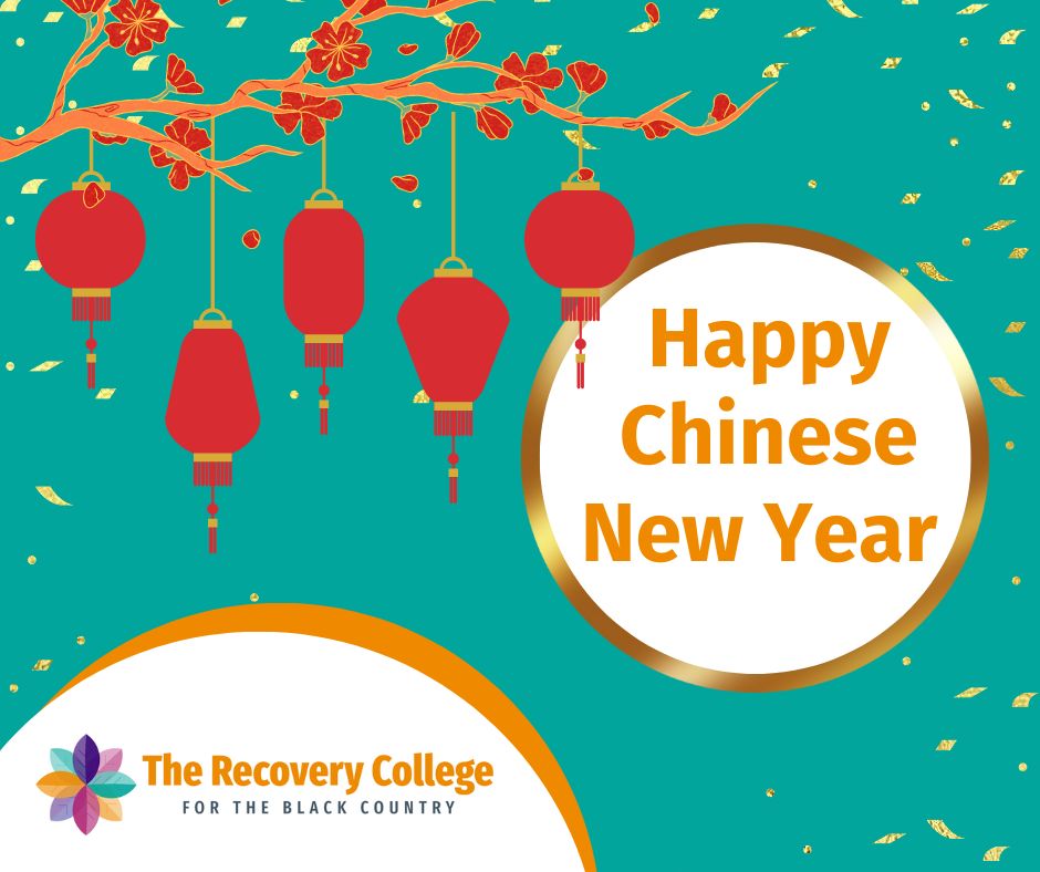 RecoveryColleg3's tweet photo. From all the Team at @RecoveryColleg3 we wish you a Happy Chinese New Year! 🐉
With 2023 being the year of the Rabbit. 🐇
#therecoverycollege #blackcountryhealthcare https://t.co/vzwW2u0P6X