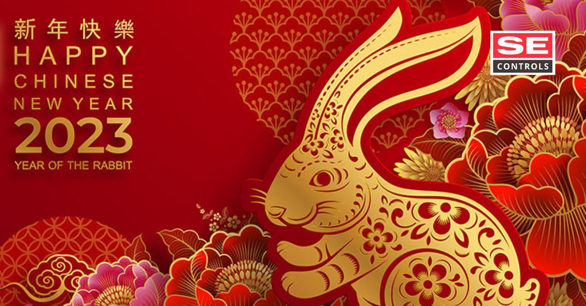 From everyone at SE Controls, we hope your new year is filled with opportunity, good health and happiness #ChineseNewYear #YearOfTheRabbit