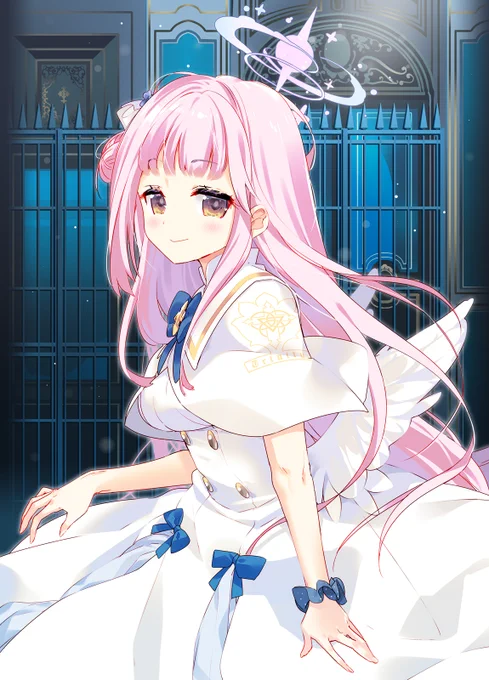 ミカ実装おめでとう!!!!!・・・隕石って何?(顔描き直しました#ブルアカらいぶ2周年SP #ブルアカ 