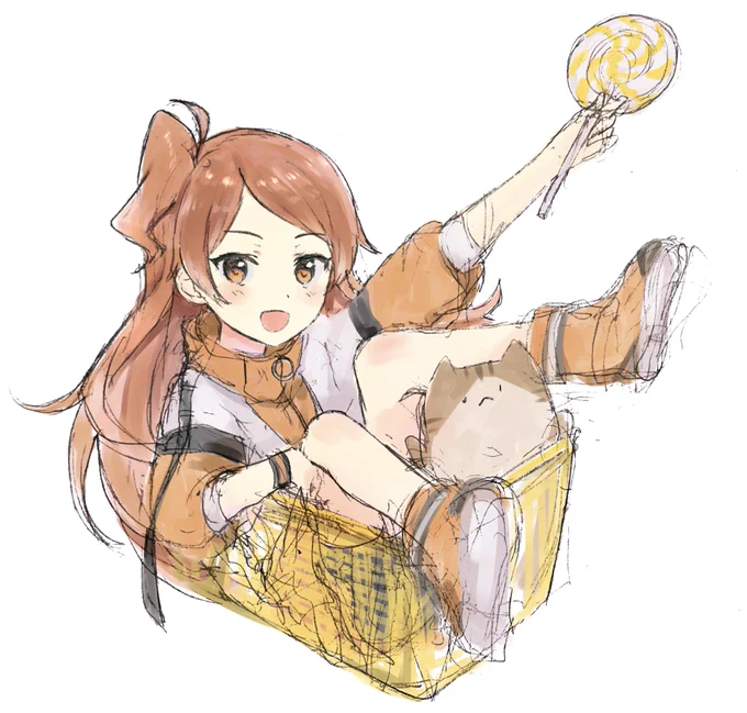 #ミリシタ #大神環 &amp;ジョイフル!のラフ 