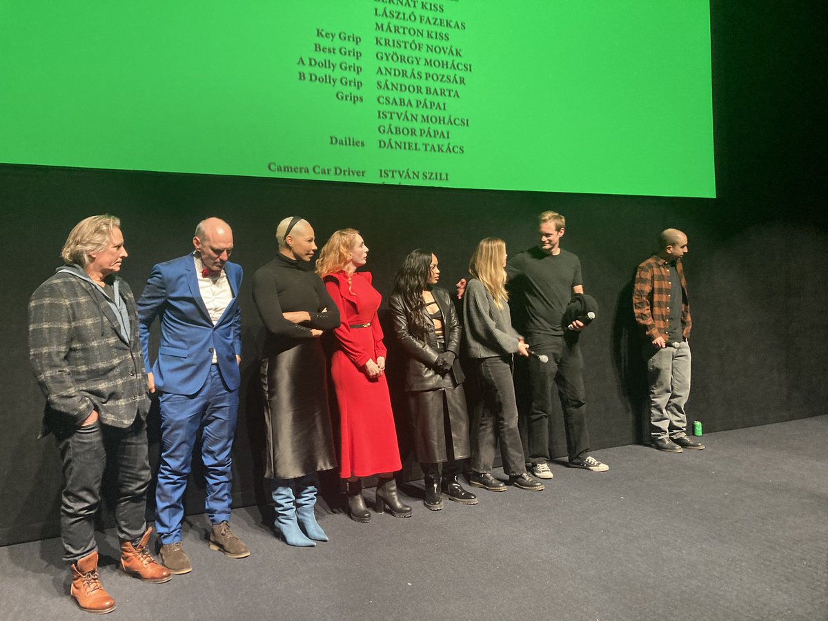 TomiLaffly's tweet photo. That Alexander Skarsgård guy is quite easy on the eyes, I have to say. 🙃 #Sundance #InfinityPool https://t.co/4BGF3BUo6h