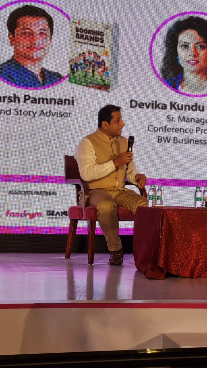 BWBusinessworld's tweet image. 'One common thread among all brands is that they are trying to solve a problem and organise an unorganised market,' says  @pamnani_harsh, Brand Story Advisor at Indian Business Literature Festival #PuneChapter #IBLF

Join on: bwevents.co.in/india-business…