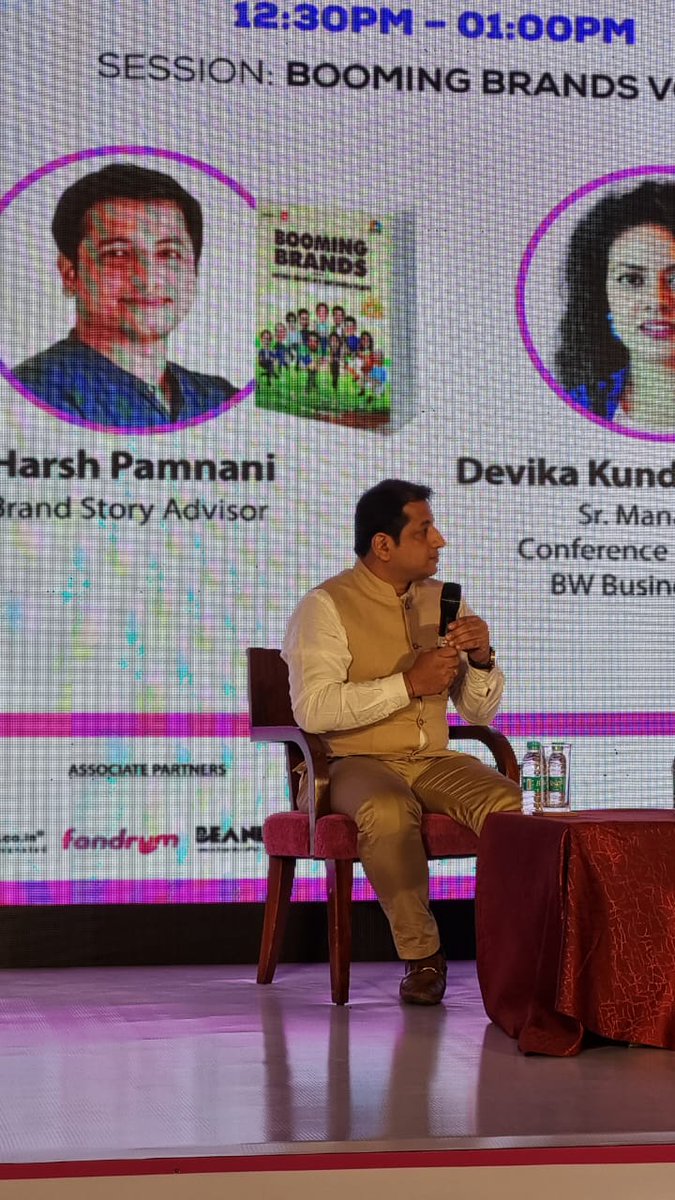 BWBusinessworld's tweet image. 'One common thread among all brands is that they are trying to solve a problem and organise an unorganised market,' says  @pamnani_harsh, Brand Story Advisor at Indian Business Literature Festival #PuneChapter #IBLF

Join on: bwevents.co.in/india-business…