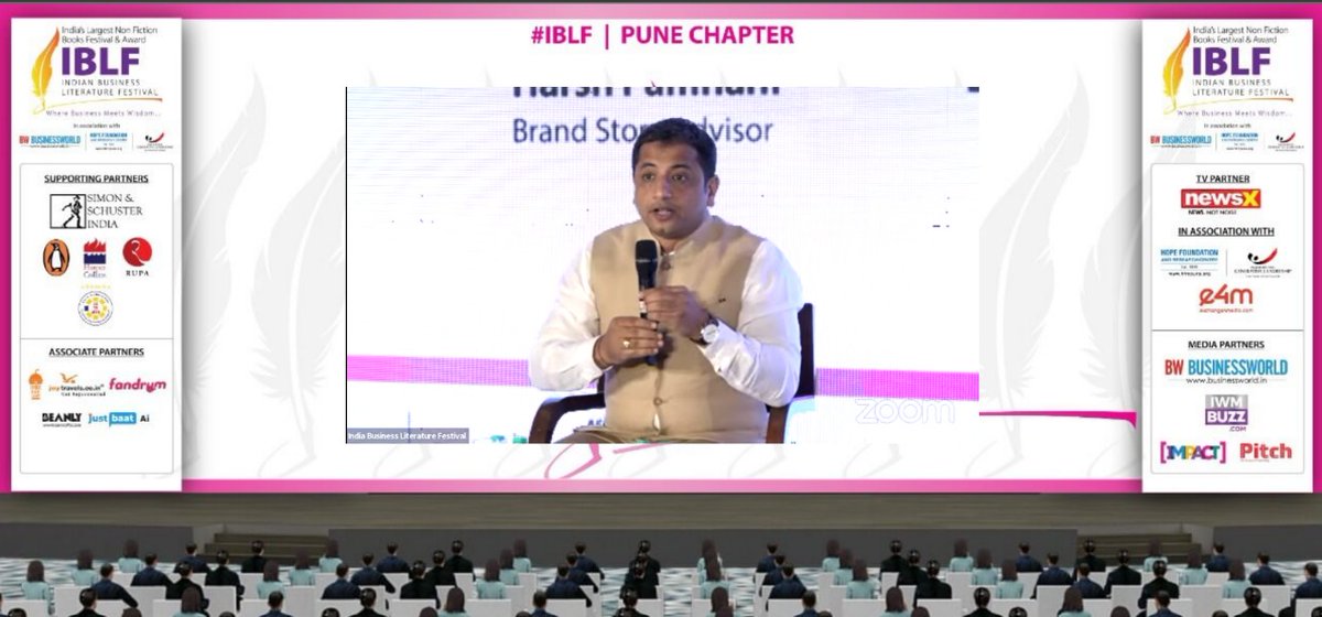 BWBusinessworld's tweet image. 'One common thread among all brands is that they are trying to solve a problem and organise an unorganised market,' says  @pamnani_harsh, Brand Story Advisor at Indian Business Literature Festival #PuneChapter #IBLF

Join on: bwevents.co.in/india-business…