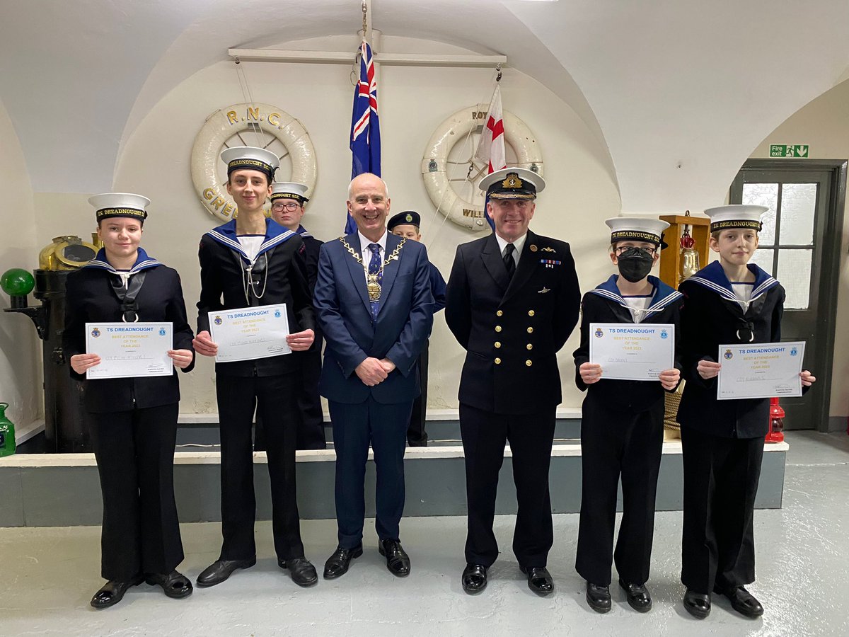 A fantastic evening on Wednesday. Cadet of the Year Awards for our amazing Cadets &amp; well deserved awards for volunteers. BZ All. <a href="/HMSPWLS/">HMS Prince of Wales</a> <a href="/Royal_Greenwich/">Royal Borough of Greenwich</a> <a href="/orncgreenwich/">Old Royal Naval College</a> <a href="/SeaCadetsUK/">Sea Cadets</a>