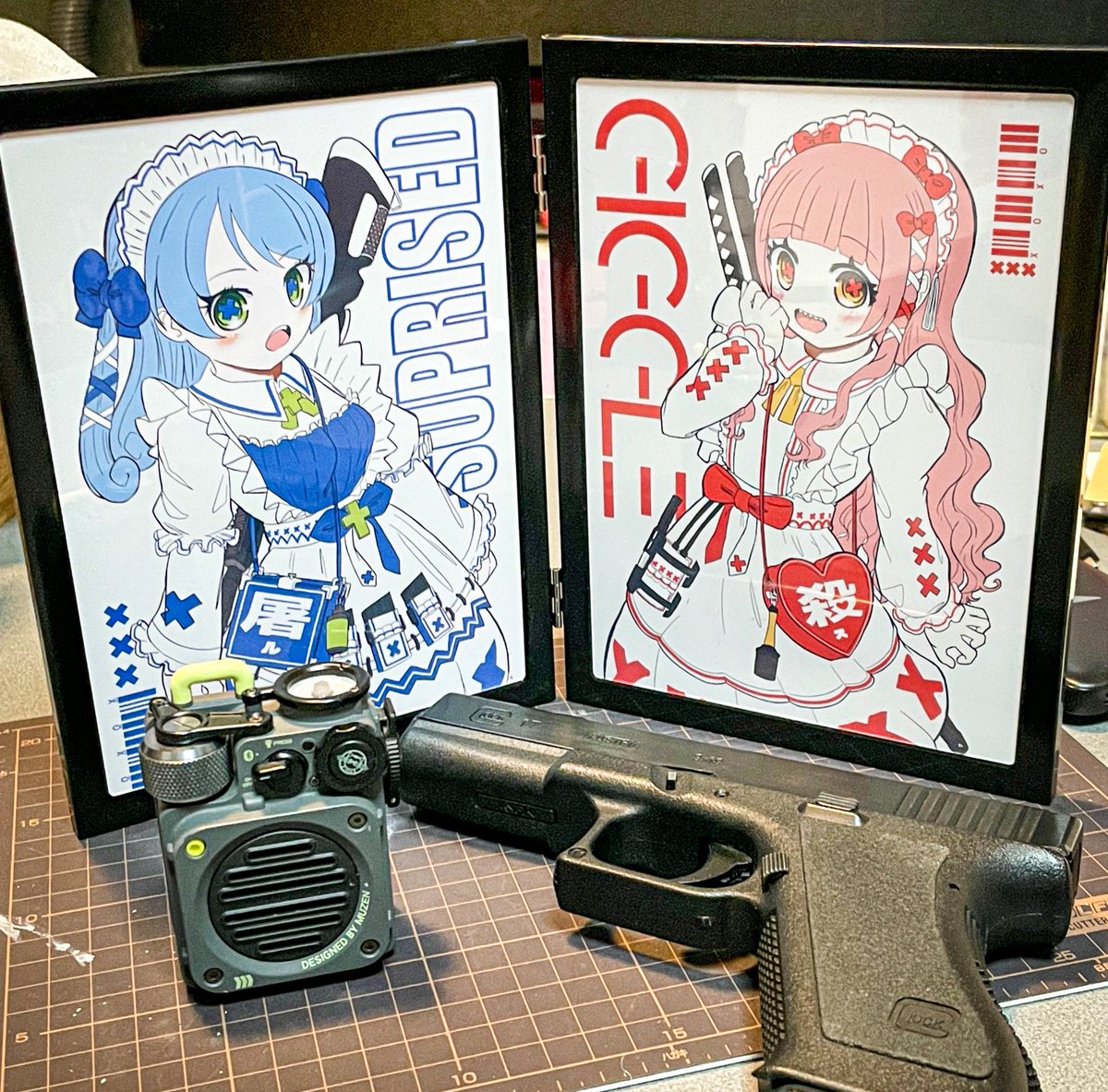 ぶっころシスターズのファンアイテムできた 