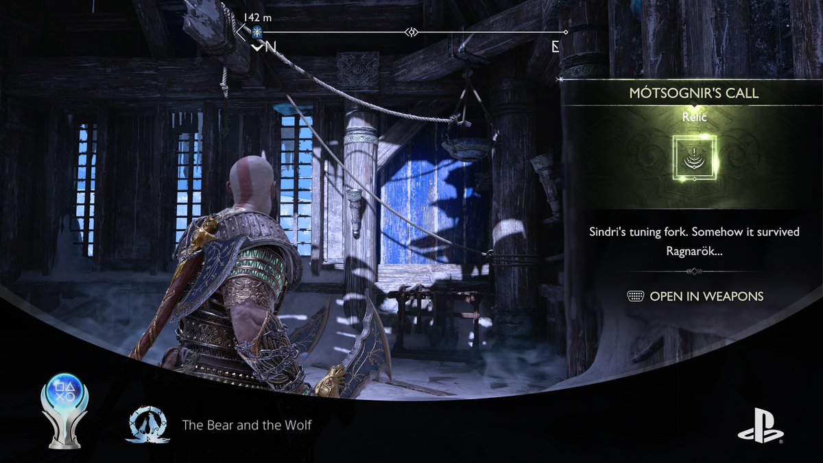 AceOfSpades702's tweet photo. God of War Ragnarök
The Bear and the Wolf (PLATINUM)
#PlayStationTrophy #PS5Share, #GodofWarRagnarök
An absolute masterpiece. Loved every second of this game. https://t.co/1ngsSnxpL3