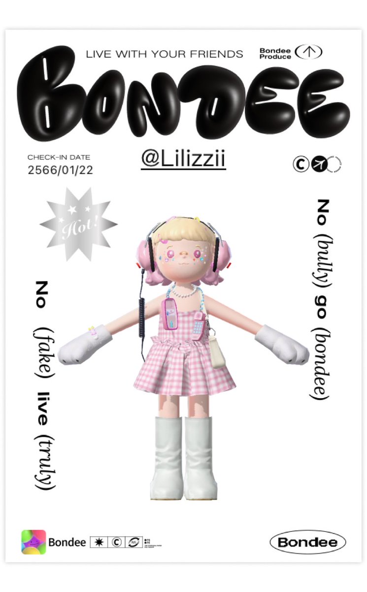 lilizzii's tweet photo. #bondee
แอดมาได้คับเหงามาก น้องบับเอง https://t.co/nWamF37C0G