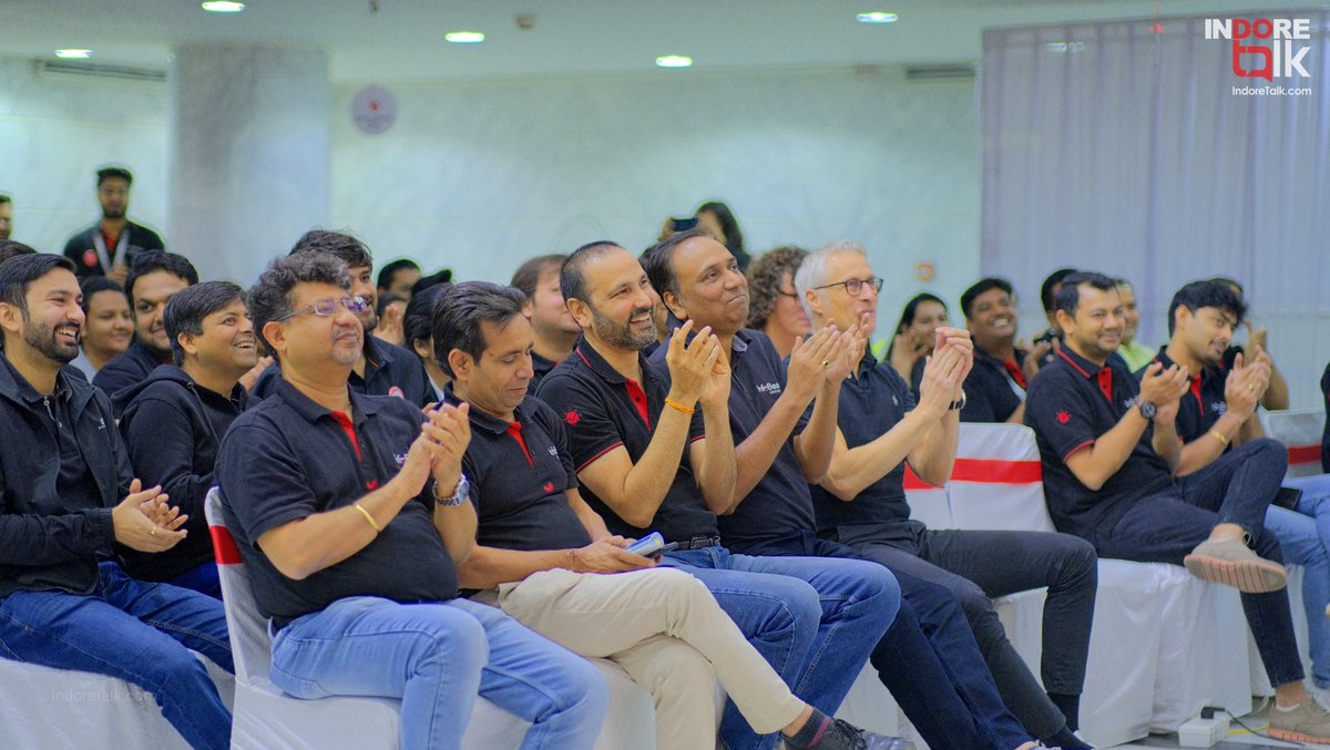 IndoreTalk's tweet photo. #EventTalk: Glimpse of Innovation Day at InfoBeans!
Flagship annual event of InfoBeans. A rapturous melody of technology, innovation, enjoyment, joy, weaved together with immense learning. https://t.co/ZI86Xu9TvC