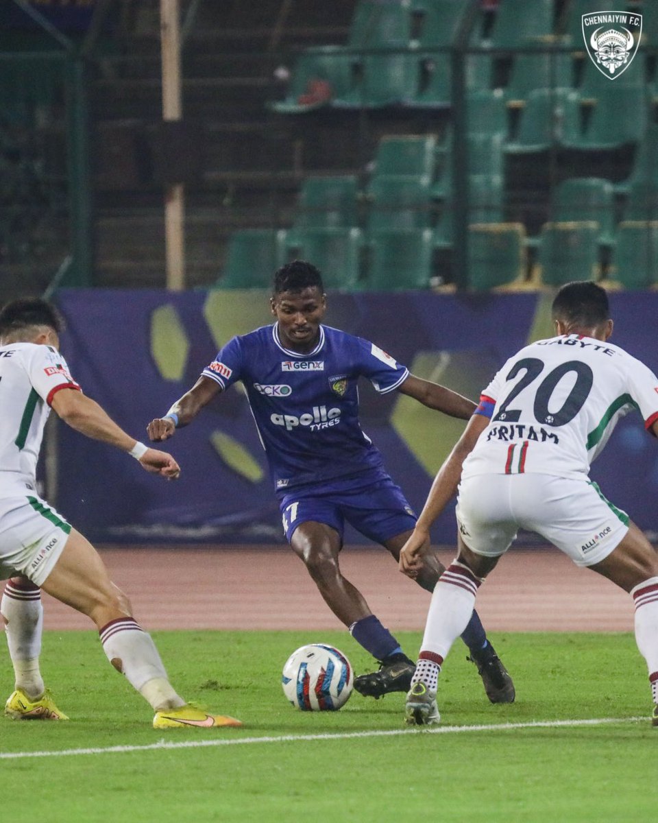 ChennaiyinFC's tweet photo. First home game of 2๏ธโฃ0๏ธโฃ2๏ธโฃ3๏ธโฃ ๐๐ป๐ธ
#AllInForChennaiyin #HeroISL #CFCATKMB https://t.co/7d2fWXHRuq