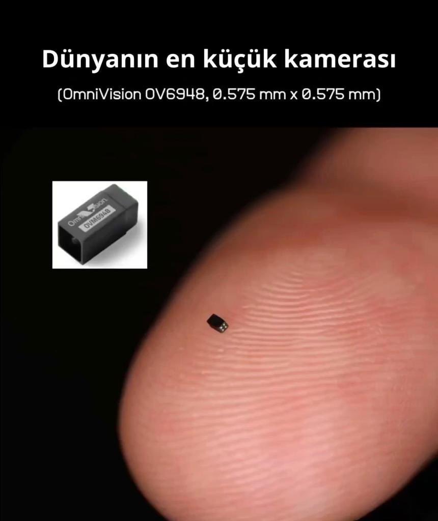 onuravciist's tweet photo. Dünyanın en küçük,pirinç tanesi kadar ufacık kamerasına bakmaktasınız!
"Piyasada Bulunan En Küçük Görüntü Sensörü"dalında Guinness Dünya Rekoru'nun da sahibi.
Neler yapabileceğini,hangi insanlık, sağlık,güvenlik sorunlarını çözebileceğini varın siz hayal edin👏🏻
#smallestcamera https://t.co/uUsWRzBGcy