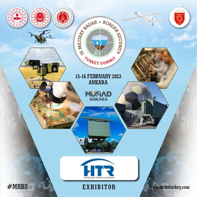 MRBSTurkey's tweet photo. We are delighted to welcome @htrresmi as an "Exhibitor" at IV. MRBS, 15-16 February, Ankara
@MUSIADAnkara
For more information: https://t.co/HBtTuXjWFG
#logistics #defencelogistics
#bordersecurity #militaryradar #defenceindustry #defence https://t.co/W5yeAM6rYw