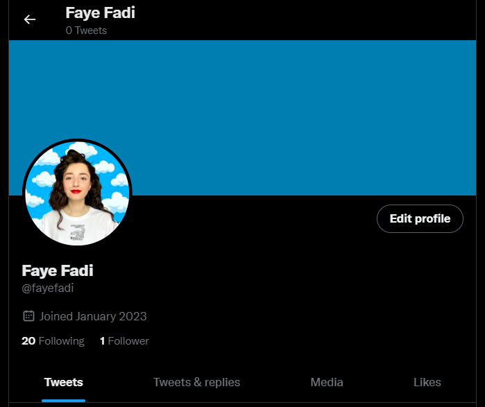 fayefadi's tweet photo. Just started taking the @Web3BrandBuild online course!
This is my profile before I started it ๐
Let's see what's next for me ๐ฟ๐ฆ๐
#Web3BrandBuilding #Web3 #Web3Education https://t.co/44cg9pPYlm