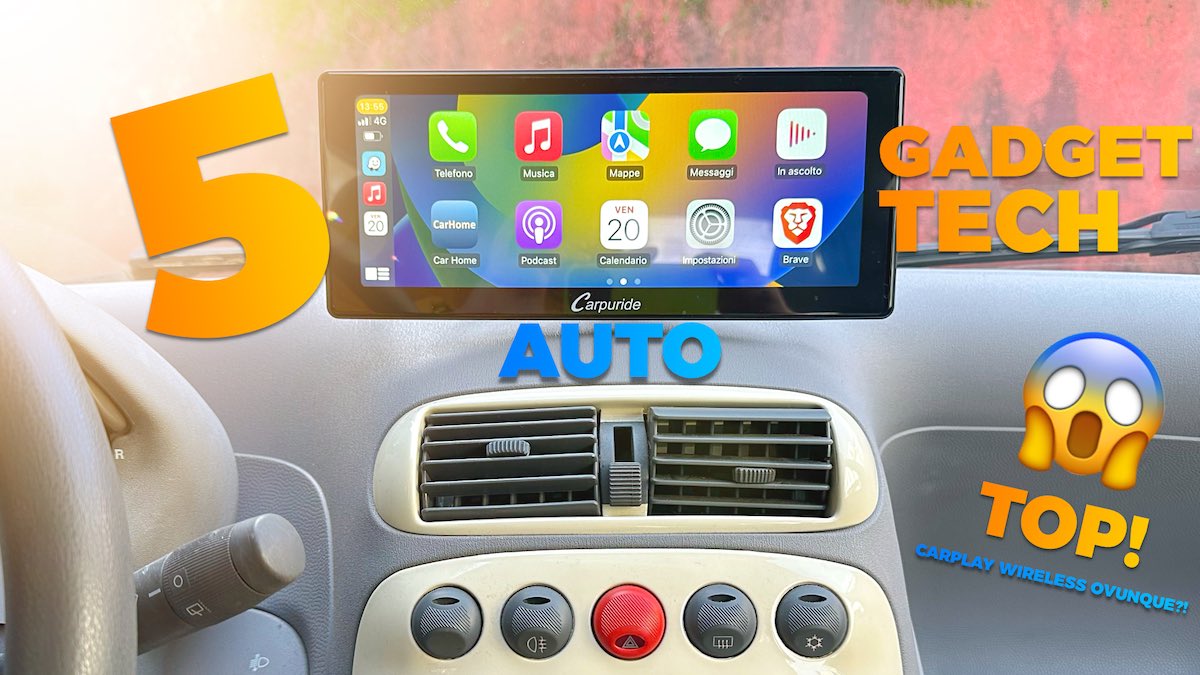 Primaver88's tweet image. 5 #gadgetTech che rendono #Smart qualsiasi #AUTO 🚗 ve ne parlo nel video di oggi 🤗 👉 youtu.be/dPOe4BkwZmQ
