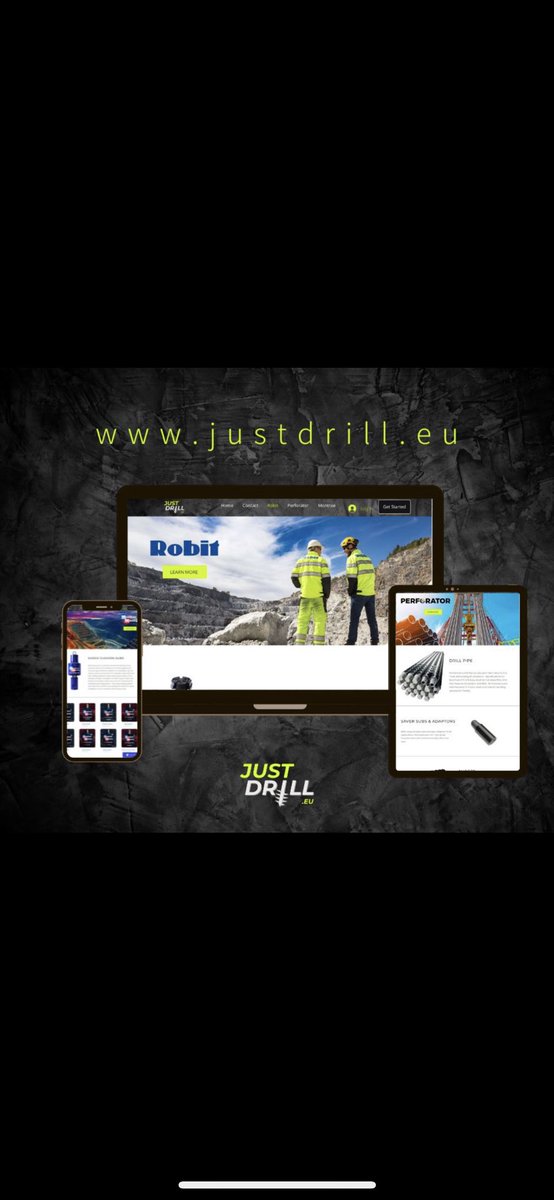 Justdrillcouk's tweet image. JustDrill.eu is now live!

Contact Adam Baker at Just Drill for all your drill tool requirements! 

#JustDrill #Robit #Perforator #MontraeMining #drilling #mining #hdd #dth #tophammer #geothermal #geotechnical #shocksubs #drillpipe