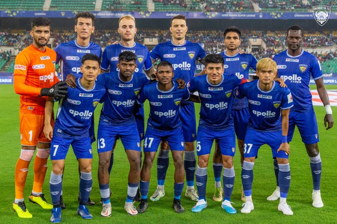 Muralid30902209's tweet photo. Superb performance from our squad vs @atkmohunbaganfc
#CFCATKMB #AllInForChennaiyin #HeroISL https://t.co/e2YstNGGnN