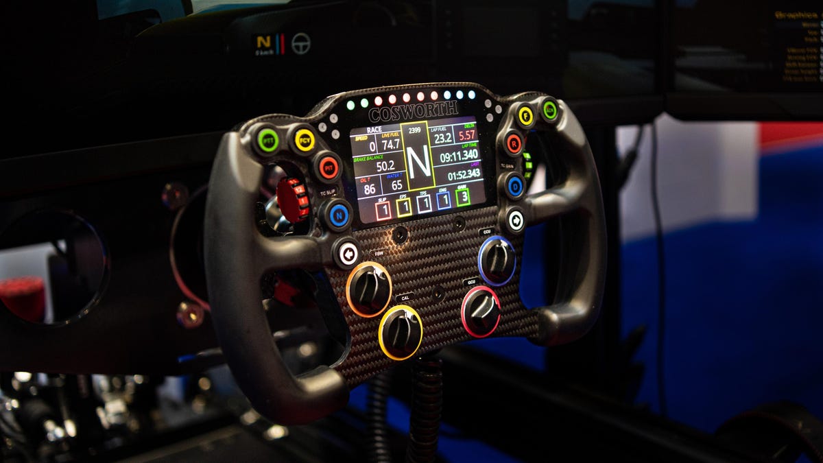 EsportzRacing's tweet photo. Cosworth Reveals Sim Racing Version of IndyCar Steering Wheel - Jalopnik https://t.co/cnr1ExO0xO https://t.co/ElRKr8x1cv