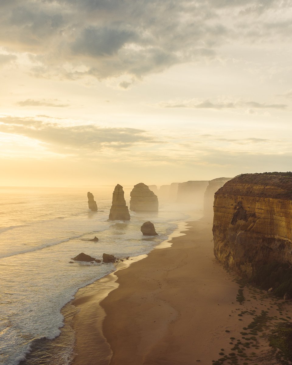 Sunset at the Apostles: Taking a little break from the recent street work I've been posting lately to share some landscapes and other things.