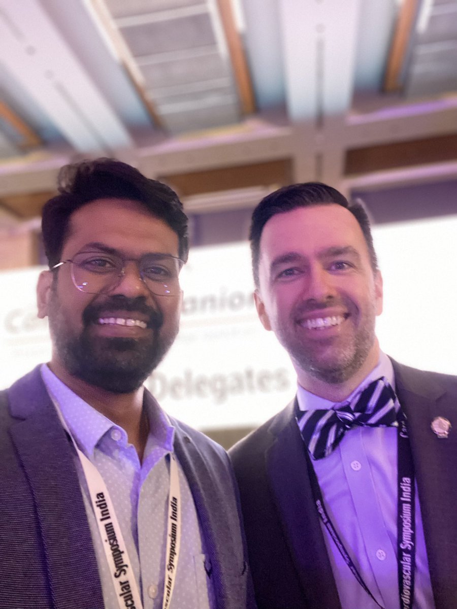 BhavanPentaMD's tweet photo. Excellent talks, great timing and good case examples and practical points. We had an terrific academic feast at #CVSymposium #ACCIndia @ACCinTouch @noshreza @NMHheartdoc @HeartDocSadiya @NMHheartdoc @GBarnesMD @RonBlankstein https://t.co/QNgtj1kiT1