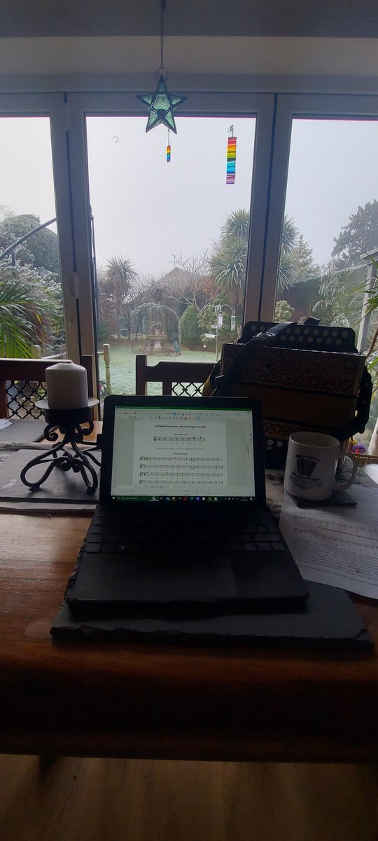 Sunday morning, time to do some planning for Melodeon Playgroup Absolute Beginners workshops. Looking forward to returning to <a href="/TheFleeceInn/">The Fleece Inn, Bretforton</a> in just two weeks' time [:]|||[:]