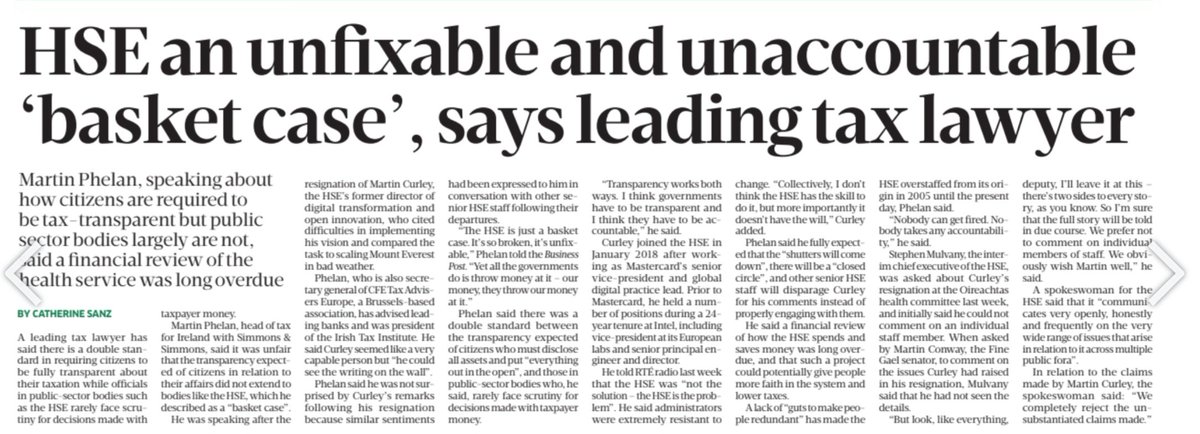 More commentary on Martin Curley's resignation. Add to the protests in the streets - how can they spin this? 🤔