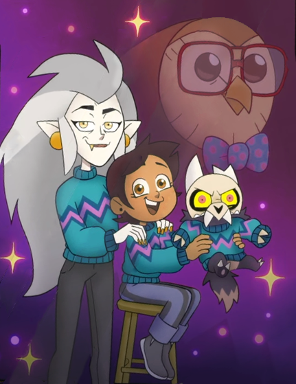 Fixed the Family Photo. Or attempted to anyhow lol

#TheOwlHouse #Forthefuture #Photo