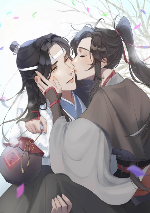 藍湛誕生日おめでとう〜#蓝忘机0123生日快乐#0123藍忘機生誕祭#MDZS #忘羨 