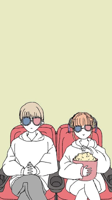 「popcorn sunglasses」 illustration images(Latest)
