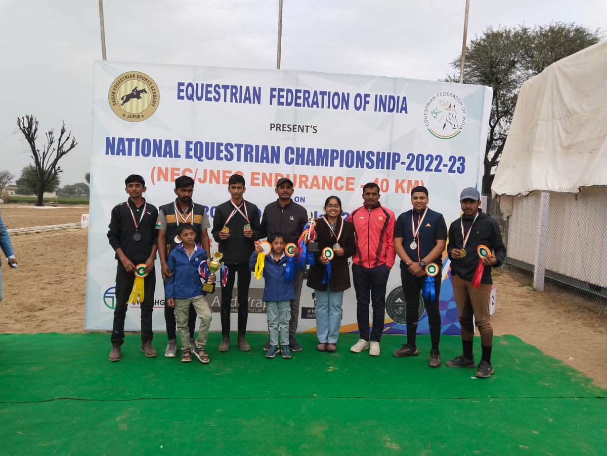 Congratulations Shrawan Singh for winning a Silver medal at National Equestrian Championship,Jaipur. #equestrian #HorseRacing