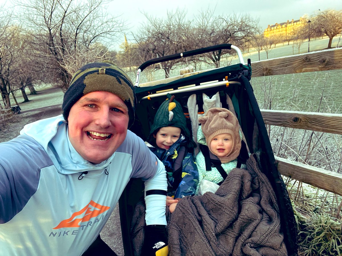 mrwebleyteach's tweet photo. Note to Daddy. Under no circumstances forget where you have put the Spider-Man woolly hat! Almost a pre departure melt down! 😂 Beautiful morning again in #harrogate #buggyrunner #buggyrunning #ukrunchat #running #daddy #Yorkshire https://t.co/POKSUsFkKg