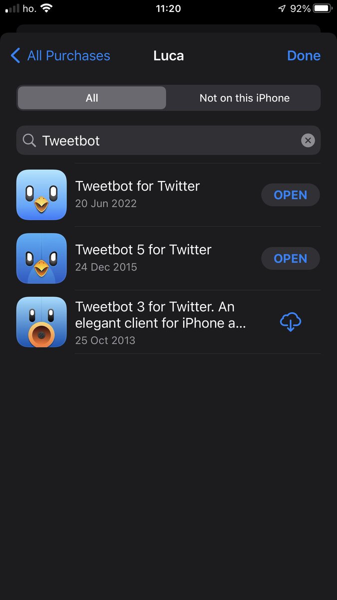LucaCorbucci's tweet photo. I’ve been using Twitter since 2011. Tweetbot was my favourite third-party client for a long time.

It’s unbelievable that they had to shut it down because of the new Twitter API. 

Thank you @tapbots for what you’ve done in the past 10 years. I can’t wait to give #Ivory a try. https://t.co/mDthXyz7li