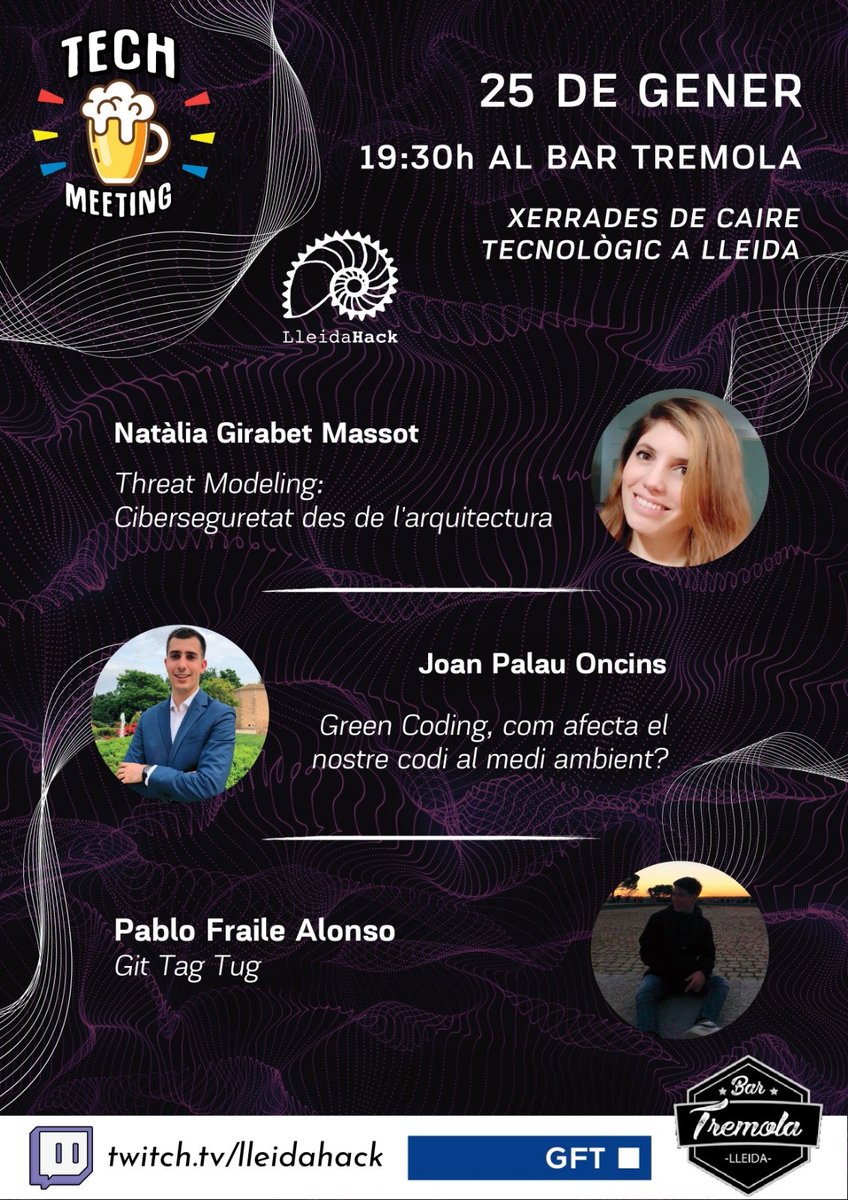 Ja esta aqui, ja ha arribat... La nova edició del TechMeeting🍺!!🤩🤩