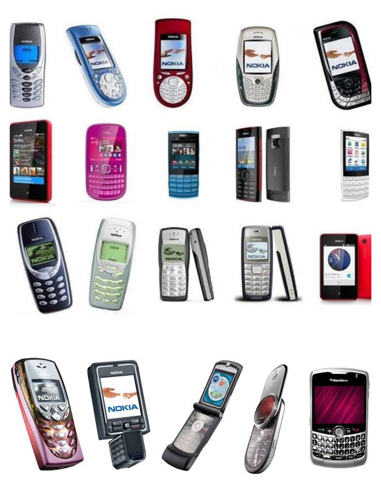 Nokia Модельный ряд 2000