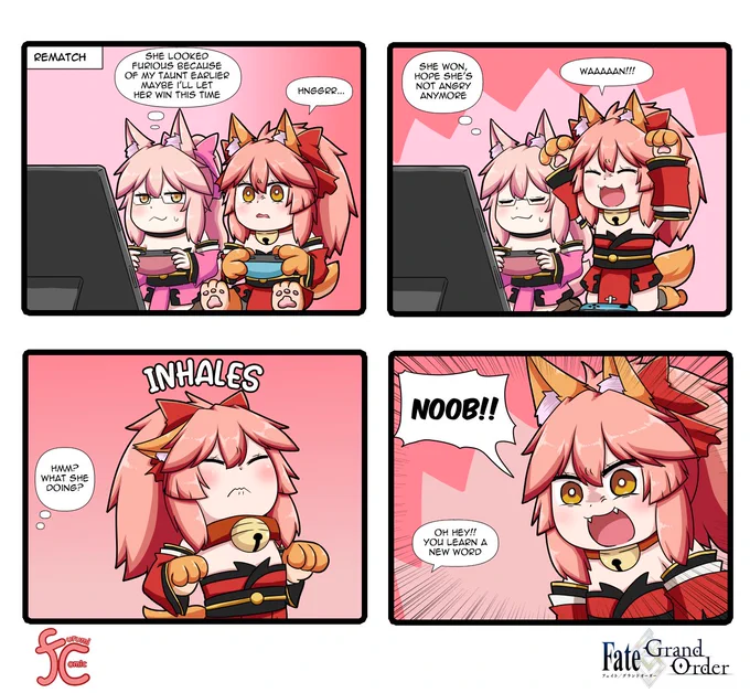 A Sore loser
#FGO #FateGO #タマモキャット 