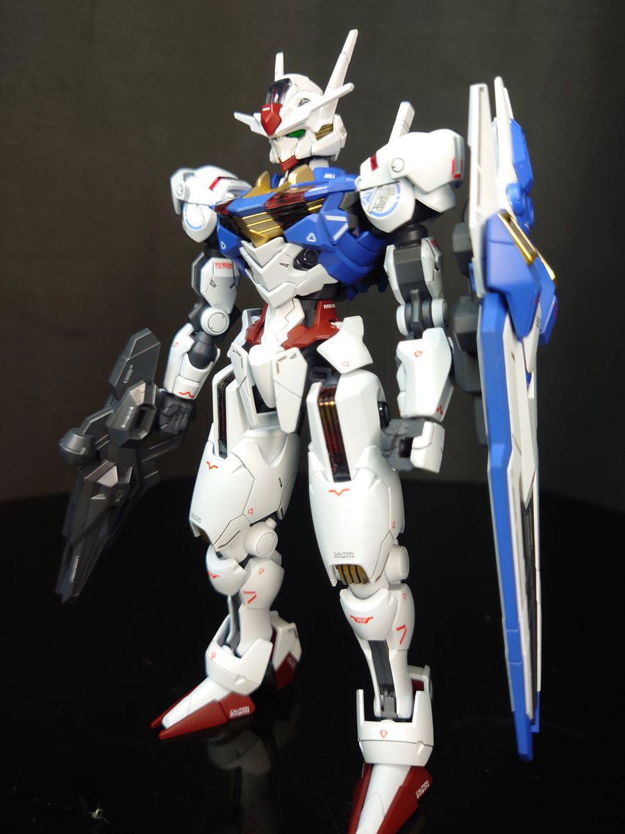 Foosan10's tweet photo. HG 1/144 水星の魔女 ガンダムエアリアル https://t.co/i087hsUCeP