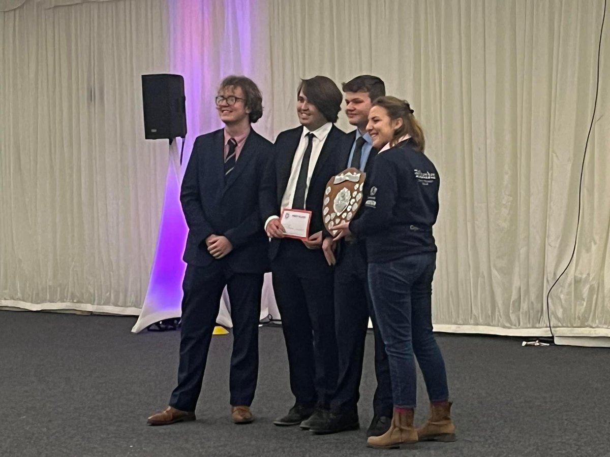 Winners! 
Call My Bluff winners at Kent YFCs Winter Competitions Day! Loads of fun!
And lots of fun in preparing too. 
This is a great competition @nfyfc!