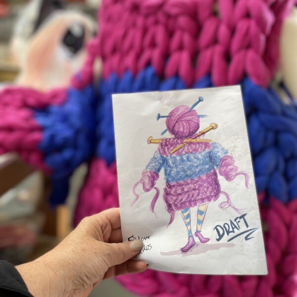 _CRCentral's tweet photo. Who’s behind the yarn? 🧶

Here’s an interesting read. Learning more about the creative process involved in bringing the #Knitting costume to life for @MaskedSingerUK season 4!

Read for yourself 👇🏻
https://t.co/WRJhzxIpHO

#TeamKnitting #MaskedSingerUK #ClaireRichards https://t.co/wmEhZJYvKW