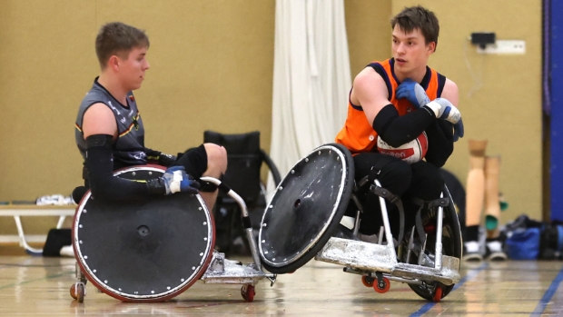 Nederlands rolstoelrugbyteam wint in #Beetsterzwaag van Duits team.  sa24.nl/nieuws/algemee…
