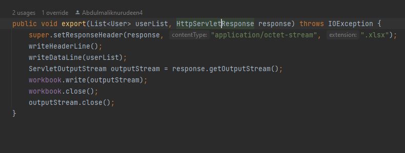 VirtualCoder20's tweet image. day 07 of spring boot
#java #springboot #SpringMVc
Experiencing Issues with Exporting POJOs to PDF and Excel.
Too much Boilerplate code