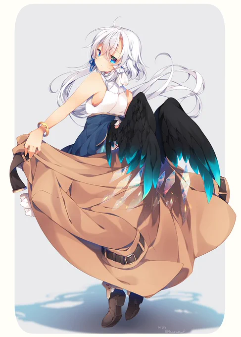 #オリキャラは性癖の見本市 女子に関する好みがありすぎる問題。ゆるふわか、ロン毛か、ツーサイドアップに弱いです。女子編 