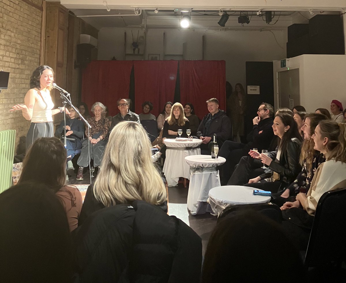 this was so fantastic last night !! V v proud of <a href="/SaschaJLO/">Sascha LO</a> for organising such a giggle ❤️❤️ very excited for the next event in Feb !!