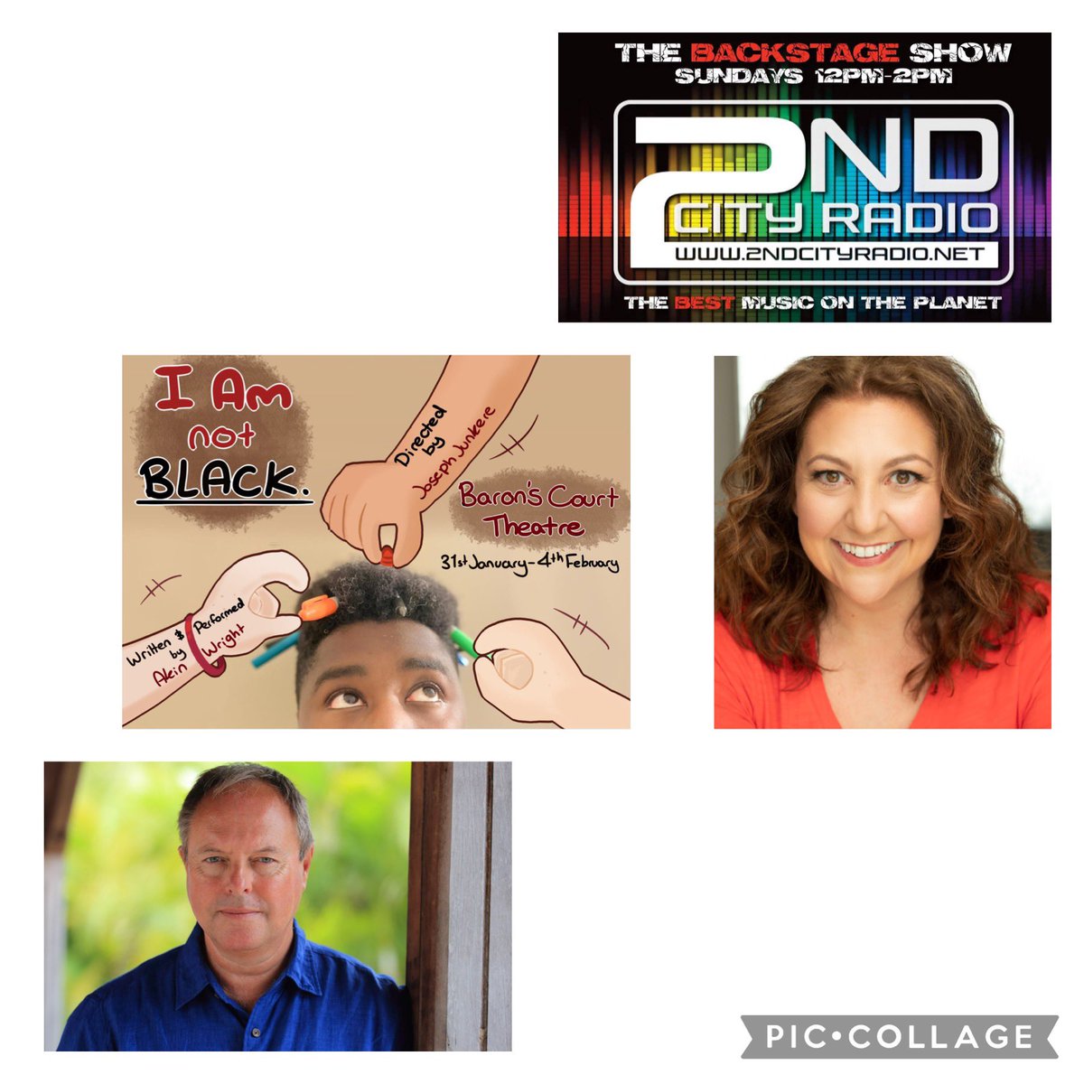 Live at noon #Backstage @SECONDCITYRADIO featuring Akin Wright @ItsToriScott @RobertDaws plus reviews #Irrelevant @allegiancebway & fabulous music. Tune in at 2ndcityradio.net #theatre @CharingCrossThr @TheCCPresents @TheCherShowUK @Allie_Duguid @PrBuchanan @KevinWilsonPR