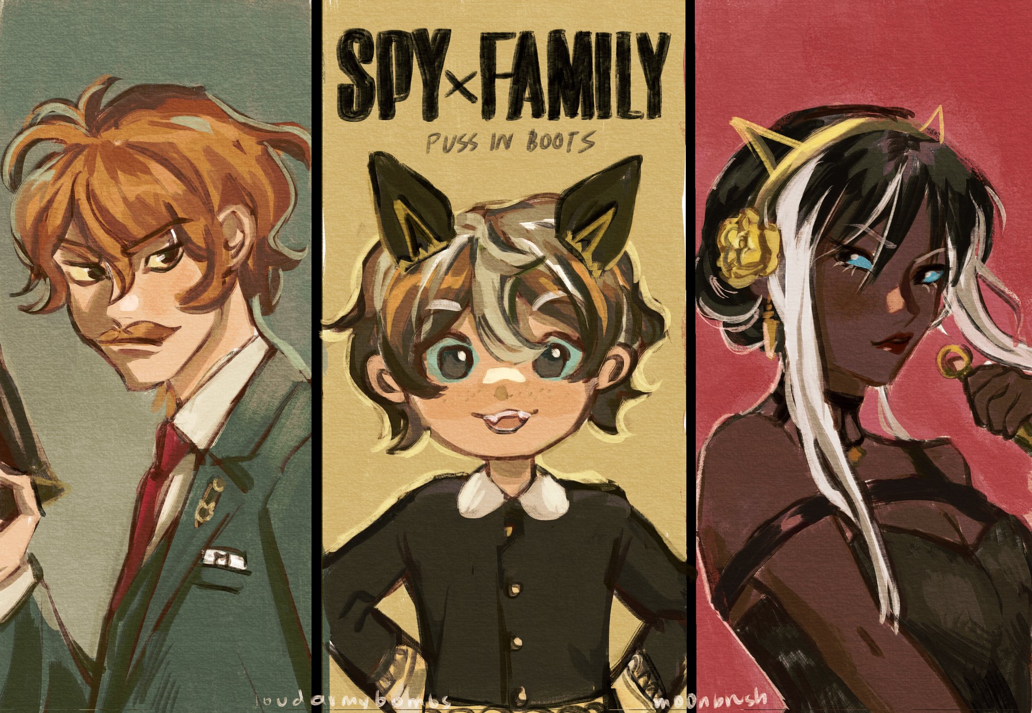  family puss  / X