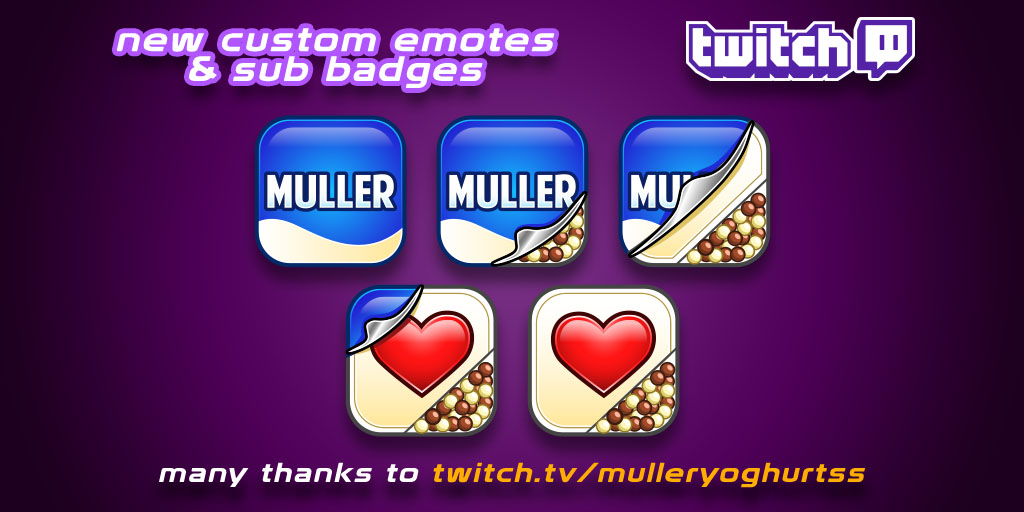 goblinguyFVRR's tweet photo. New badges done for @ss_muller It went awesome could working with you! Sub &amp; follow the stream https://t.co/39WCuXcA7O

#commissions #twitch #emote #emoteartist #subbadges #commissionsopen #twitchaffiliate #twitchpartner #twitchstreamer #twitchemotes https://t.co/wdVrfoqbJ0
