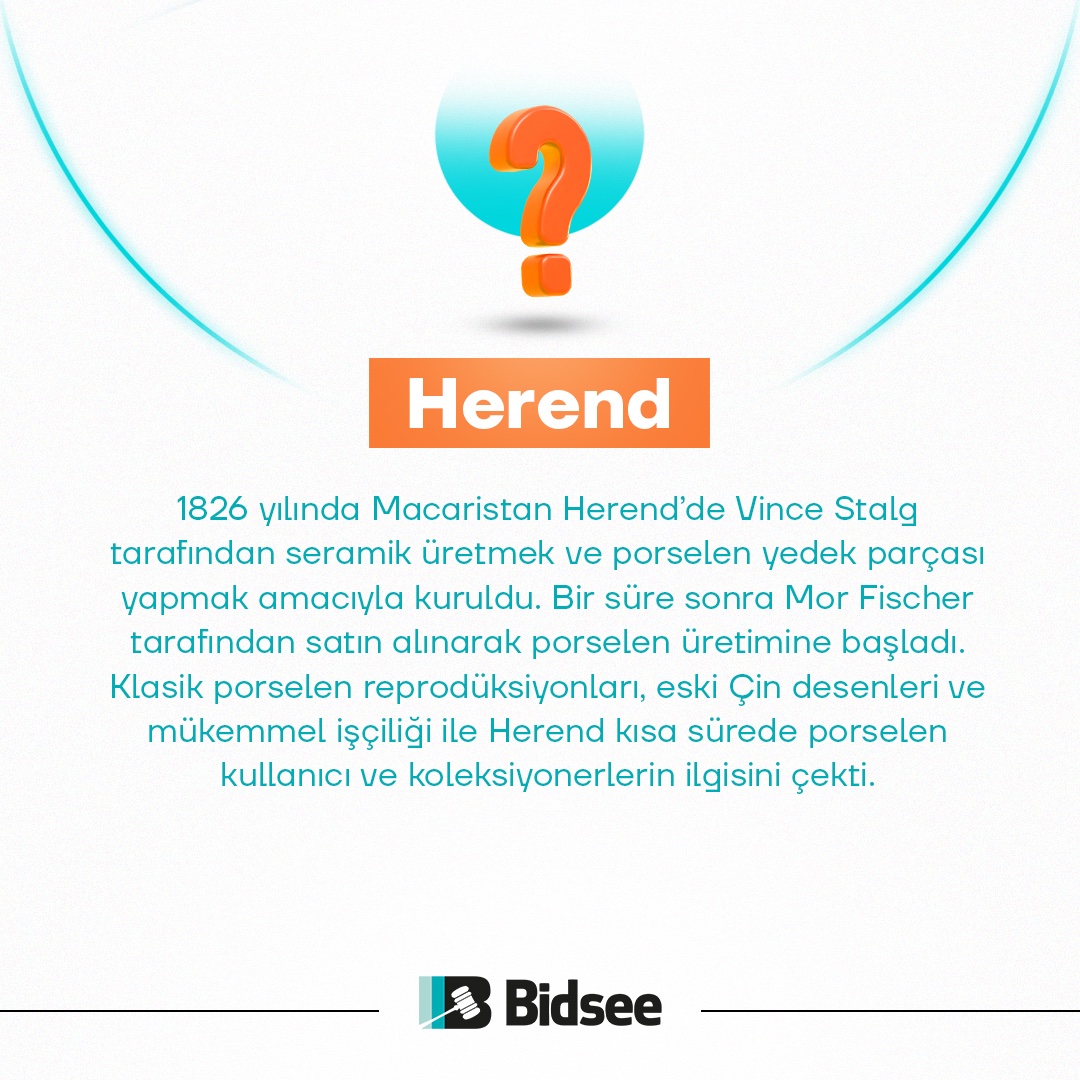 BidseeApp's tweet photo. Herend nedir?

#bidsee #bidseeapp #onlinemüzayede #müzayede #auction #onlineauction #antika #antikamüzayede #sözlük https://t.co/fvWmeSkoQH