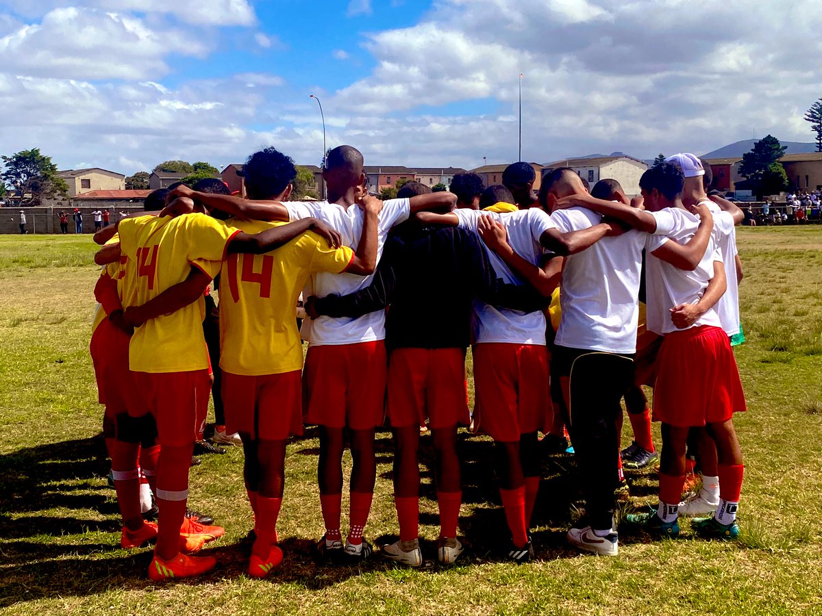 RygersdalFC's tweet photo. It was tough out there today against @VascoDaGamaSA but we managed in the end to hold onto our 1-0 lead and qualify for the @PremierCup_u19 playoff. 

The next round is the final hurdle to the tournament proper. #WeAreRygersdal https://t.co/4ka5jmEIgo