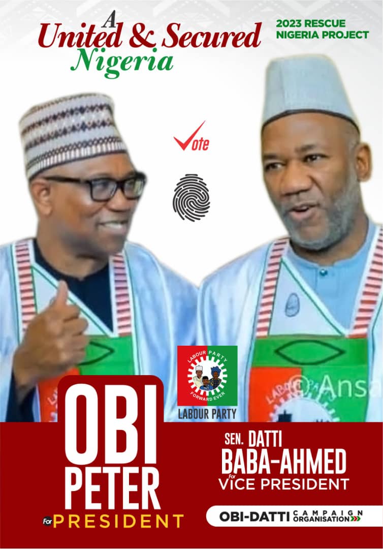 PeterObi's tweet photo. Kano, here we come; a new united and secure Nigeria is POssible. Nigerians need a leadership that they can trust. Kano, you can make it happen! -PO https://t.co/DezKat1N69