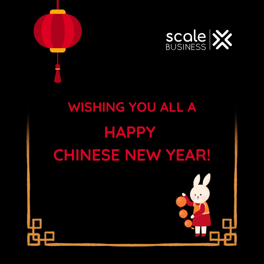 ScaleX_Business's tweet photo. Happy Chinese New Year to all! We send you wishes for unending health, prosperity, and progress on this joyous day.
#ChineseNewYear2023  #ChineseCulture  #LunarNewYear2023  #scalexbusiness #letscelebrate https://t.co/ilPZ864ZRx